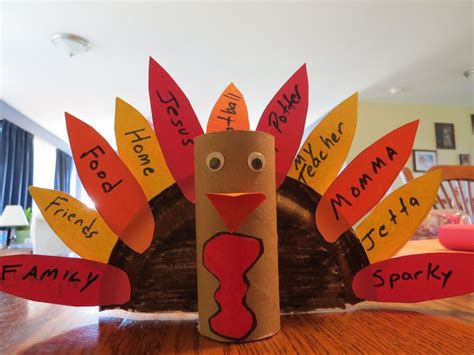 Thanksgiving Crafts for Kids - Blessings Turkey