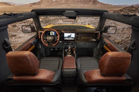 Ford Bronco 2 Door Interior