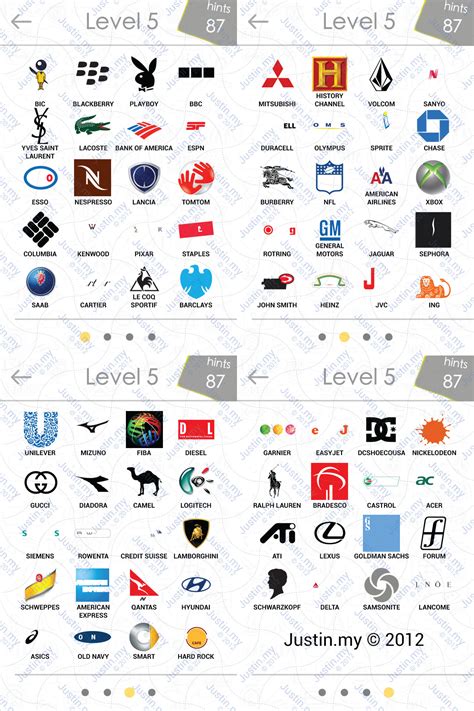 Logo Quiz 2022 Guess The Logo Answers - Logos Quiz Game Level 5 Answers Complete Guide ...