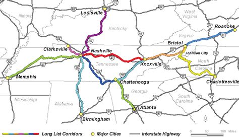 Tennessee Rail Service - Tennessee - UrbanPlanet.org