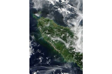 Tsunami damage along Sumatra northern coasts, Indonesia