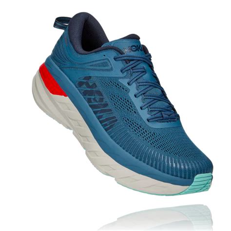 Hoka One One Men's Bondi 7 Real Teal | Laurie's Shoes