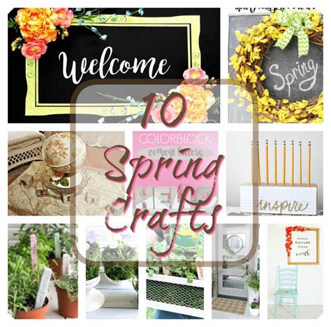 Spring Crafts You Can Make - 100 Directions