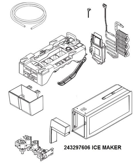 243297606 - OEM Frigidaire Refrigerator Ice Maker | Fridge-Filters.ca