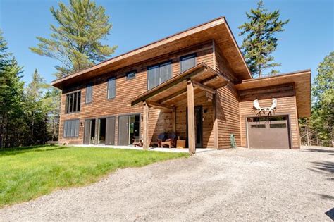 An eco-friendly cabin in Lake Placid, where you can play outdoors year-round, for $615,000