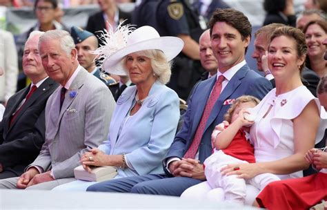 Justin Trudeau and Family at Canada Day 2017 | POPSUGAR Celebrity Australia