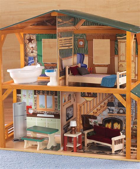 cabin dollhouse | Cabin dollhouse, Doll house for boys, Cabin