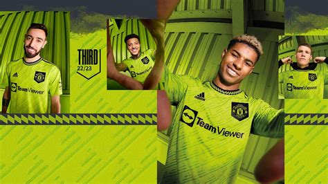 Manchester United & adidas launch 2022/23 season third kit!