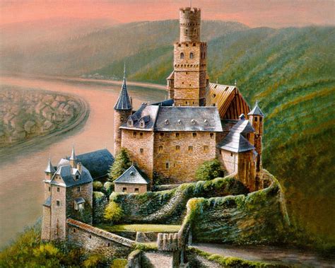 Medieval Castles | Medieval castle paintings – 10 JPG 1280×1024 | ART (4) | Pinterest | Medieval ...