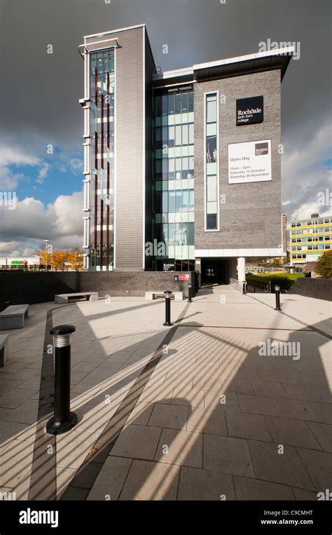 Rochdale Sixth Form College, Architects: Seven, 2010. Rochdale, Greater ...