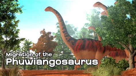 [Dinosaurs] Migration of the Phuwiangosaurus - YouTube