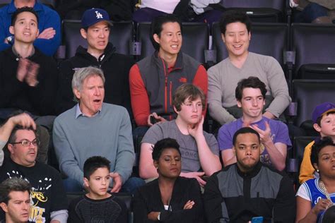 Harrison Ford and His Family at a Basketball Game in LA 2016 | POPSUGAR Celebrity Photo 2