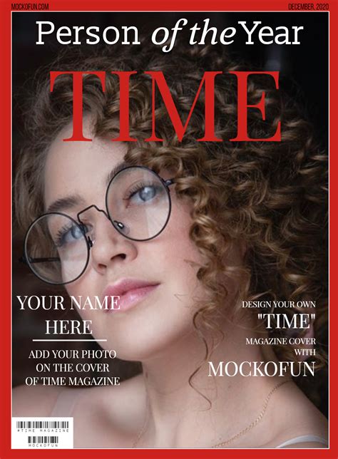 [FREE] Time Magazine Cover Template - MockoFUN