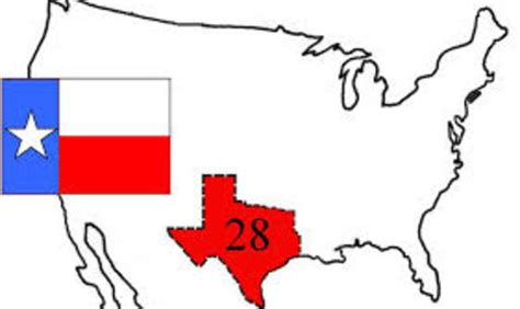 1845 Texas enters the Union – Bowie News