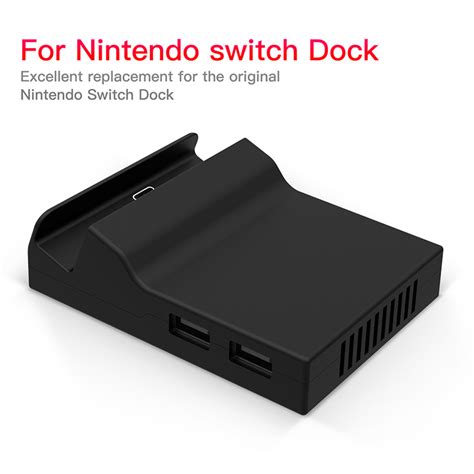 For Nintendo Switch Docking Station Mini Replacement Dock Case Cover with Screws 885921714263 | eBay