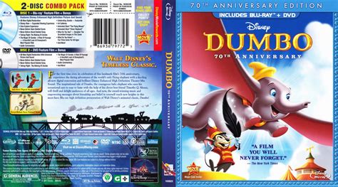 Dumbo - Movie Blu-Ray Scanned Covers - Dumbo1 :: DVD Covers