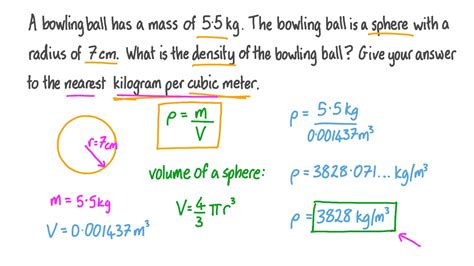 A Sphere Formula For Density