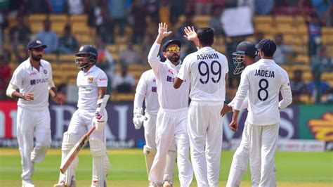 India thrash Sri Lanka in day-night Test to sweep series 2-0 - News ...