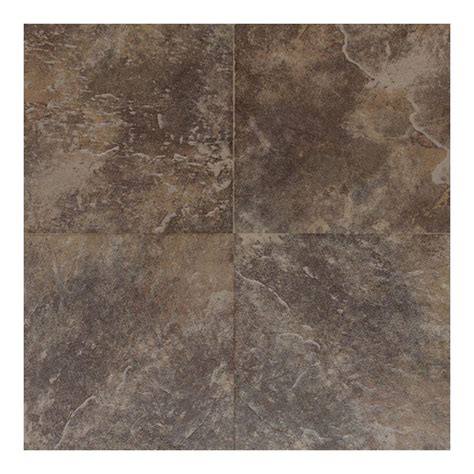 Daltile Continental Slate Moroccan Brown 18 in. x 18 in. Porcelain Floor and Wall Tile (18 sq ...