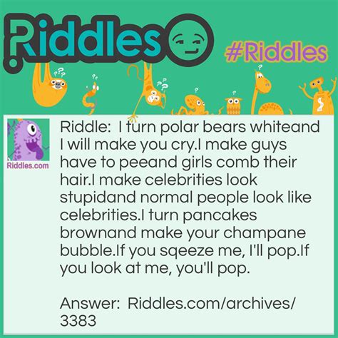 I Turn Polar Bears White - Riddles.com