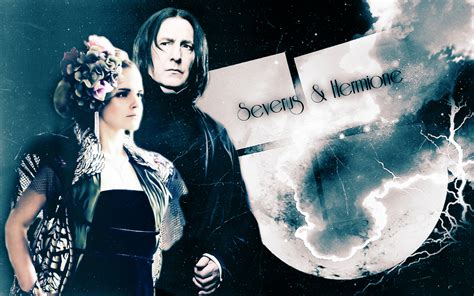 Hermione and Snape - Hermione & Severus Wallpaper (7701431) - Fanpop