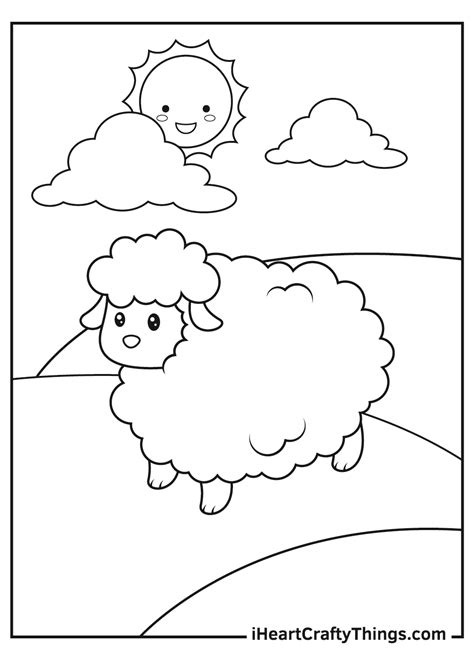 Printable Sheep Coloring Pages (Updated 2021)