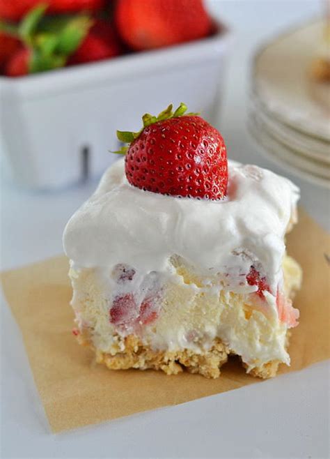 Cool Whip Strawberry Cheesecake Lush | TheBestDessertRecipes.com