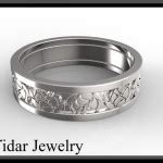 Custom Design Mens Wedding Band | Vidar Jewelry - Unique Custom Engagement And Wedding Rings