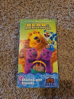 Bear In The Big Blue House Vhs Lot Of 4 Sharing with friends Potty Birthday part • $39.99 | Big ...