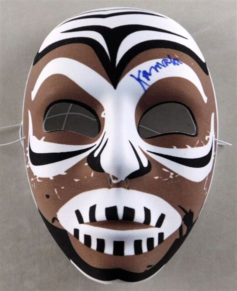 Kamala Signed Pro Wrestling Mask Costume Prop Halloween Wrestler WWE WWF COA | eBay