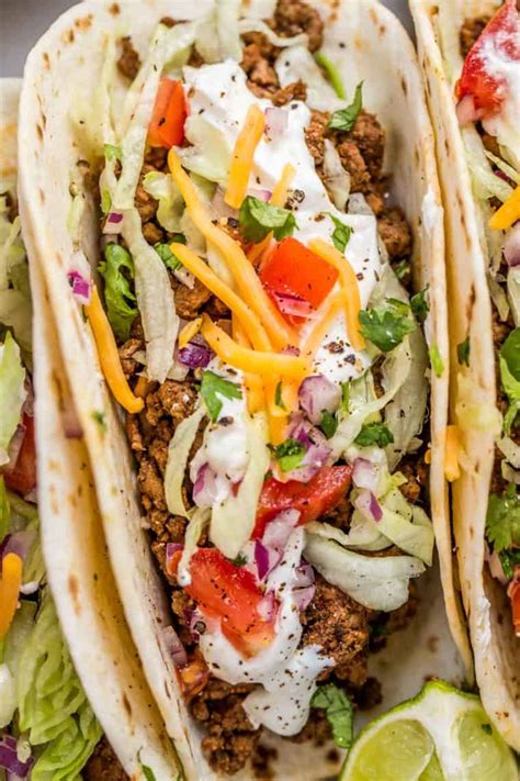 Classic Ground Beef Taco Recipe - Valentina's Corner