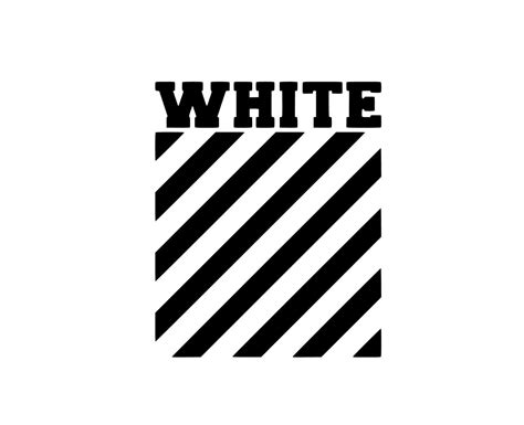 Off-White Brand Clothes Logo Black Symbol Design Icon Abstract Vector Illustration 23871240 ...