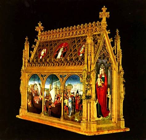 St. Ursula Shrine: Medallions, 1489 - Hans Memling - WikiArt.org