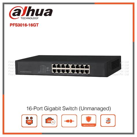 16 Port UNMANAGED Full Gigabit Switch