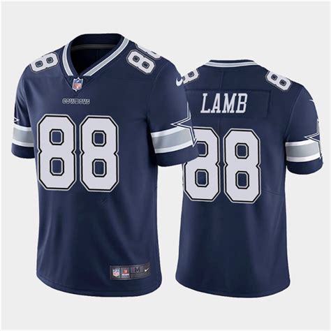 Men's Dallas Cowboys #88 CeeDee Lamb 2020 Navy Vapor Untouchable ...