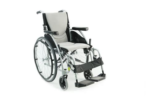 Karman K-115 25 lbs Ultra Light Ergonomic Wheelchair with Removable ...