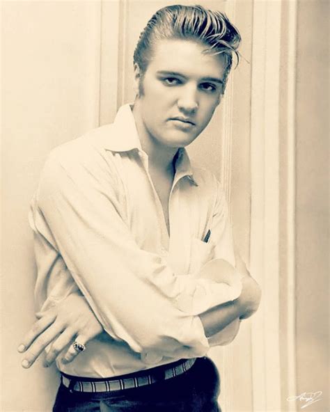 6+ Elvis With Blonde Hair - LancePerrie