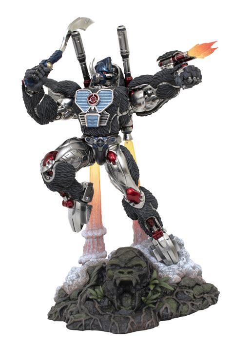 Diamond Select Toys Transformers: Beast Wars Optimus Primal & Megatron ...