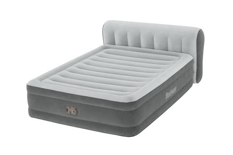 Bestway Headboard 18" Queen Air Mattress with Built-in Pump - Walmart.com