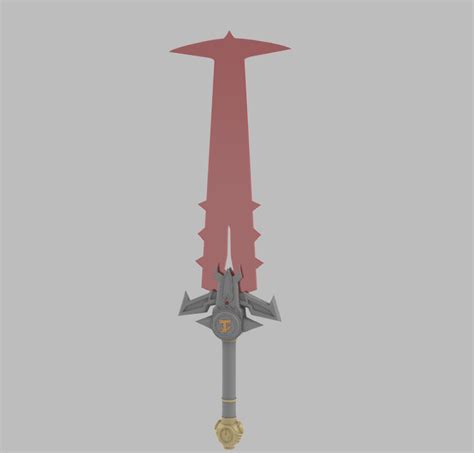 STL file Doom - crucible sword 🗡️・3D print model to download・Cults