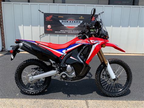 New 2019 Honda CRF250L Rally Motorcycles in Greenville, NC | Stock ...