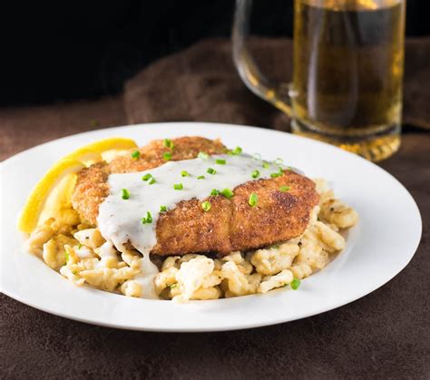 Wiener Schnitzel with Lemon Dill Sauce - Fox Valley Foodie