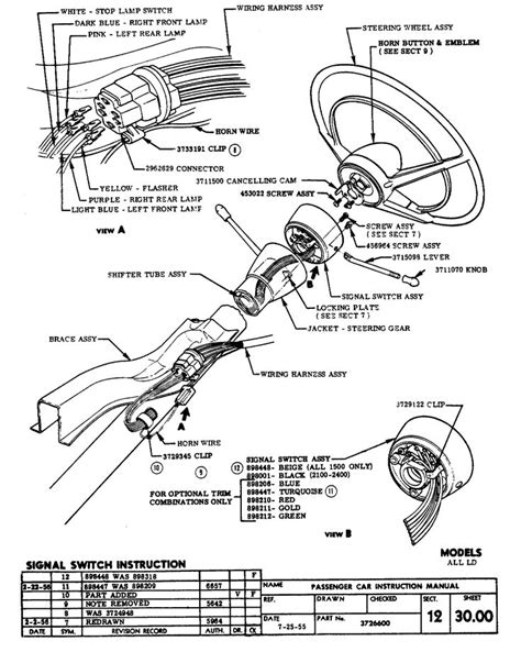 Chevy Turn Signal Wiring Schematic