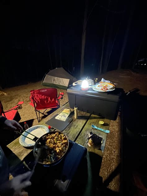 Camping at Falls Lake, NC in March : r/camping