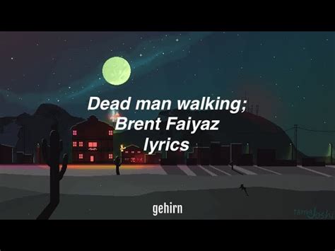 Brent Faiyaz - Dead man walking // lyrics Chords - Chordify