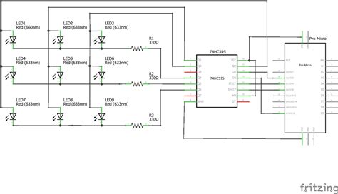 GitHub - rztio/Arduino-74HC595-LED-Matrix: Basic LED matrix library for ...