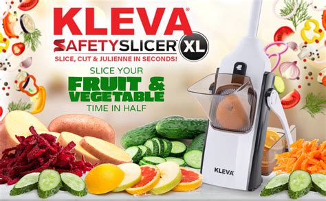 Kleva Range Safety Slicer XL | Black : Amazon.com.au: Kitchen & Dining