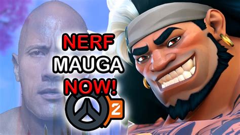 NERF MAUGA NOW Overwatch 2 / Rant - YouTube