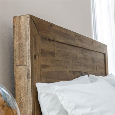 Hoxton Rustic Oak Wooden Bed Frame - 6ft Super King Size