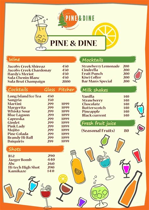 Pine & Dine Menu, Menu for Pine & Dine, Hitech City, Hyderabad - Zomato